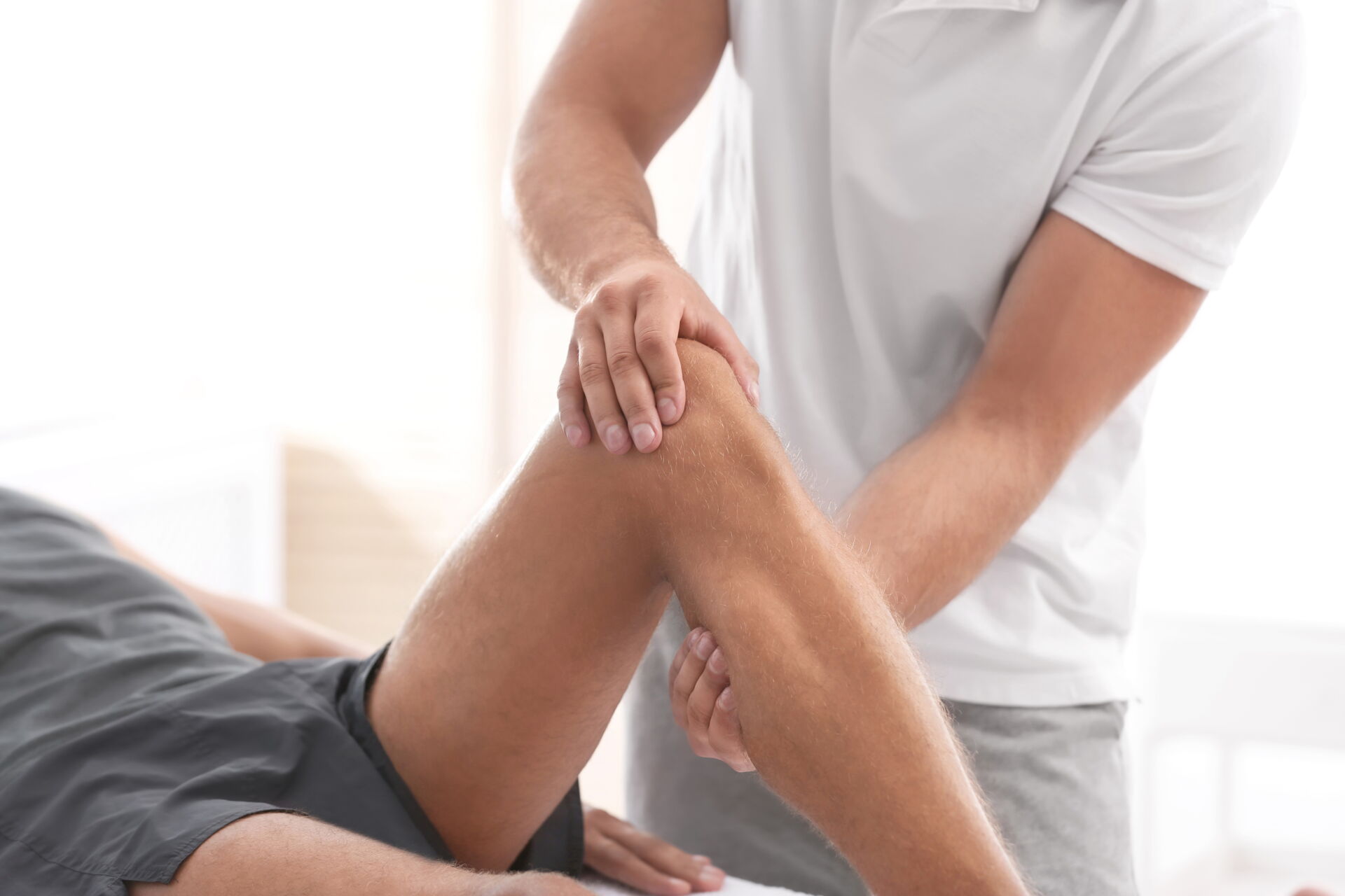 Erkrankungen des Bewegungsapparates wie z.B. Knie mit entsprechender Therapie